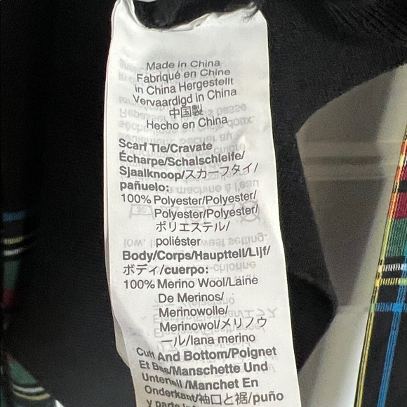 SUPER CUTE J Crew Scarf Tie Mock Neck Sweater - Picture 5 of 10